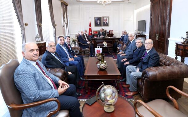TEMAD Genel Başkanı Sn. Hamza DÜRGEN,İzmir Valimiz Sn. Yavuz Selim KÖŞGER’i ziyaret etti.