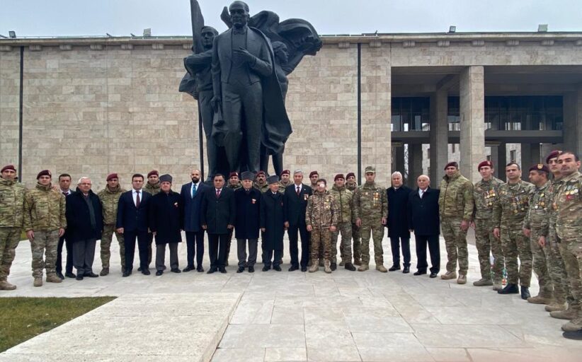 Azerbaycan’ın Karabağ Gazileri,  TEMAD Koordinesinde Türkiye Büyük Millet Meclisi'ni (TBMM) ziyaret etti.