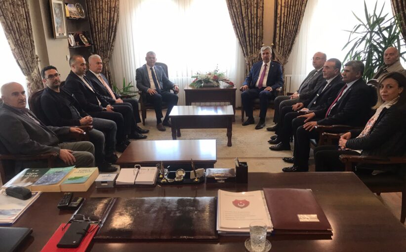 Ak Parti Ankara Milletvekili Adayı  Sn. Mustafa  HASGÜL TEMAD Genel Başkanlığımızı ziyaret etti.